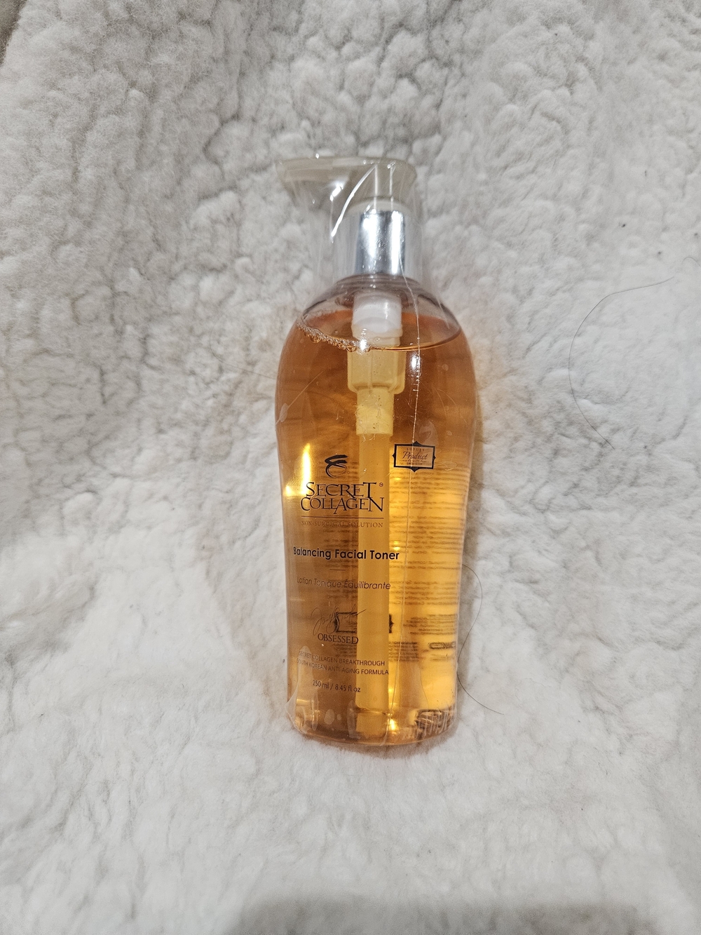 Secret Collagen Balancing Facial Toner 250 mL 8.45 fl oz New